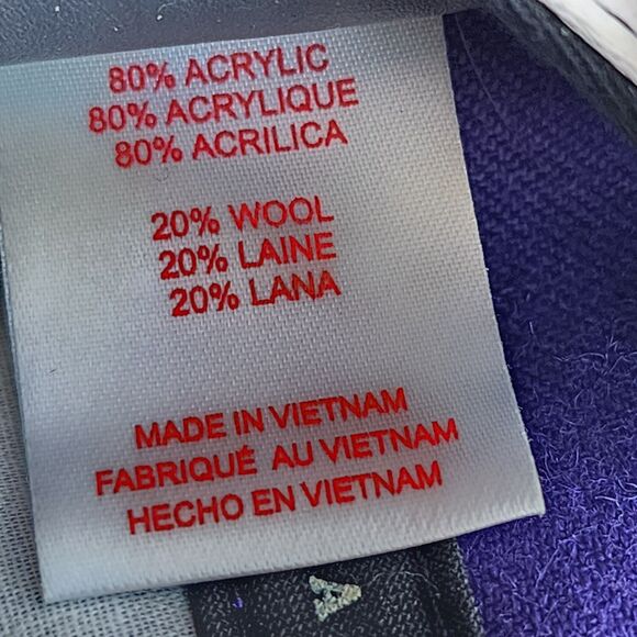 Toronto Raptors Mitchell & Ness Purple Hardwood Classics Earthquake Snapback Hat - Picture 9 of 15